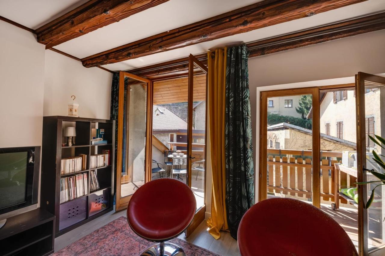Le Balcon Du Chateau - Aprtement 75 Square Meter In The Annecy Center Exterior photo